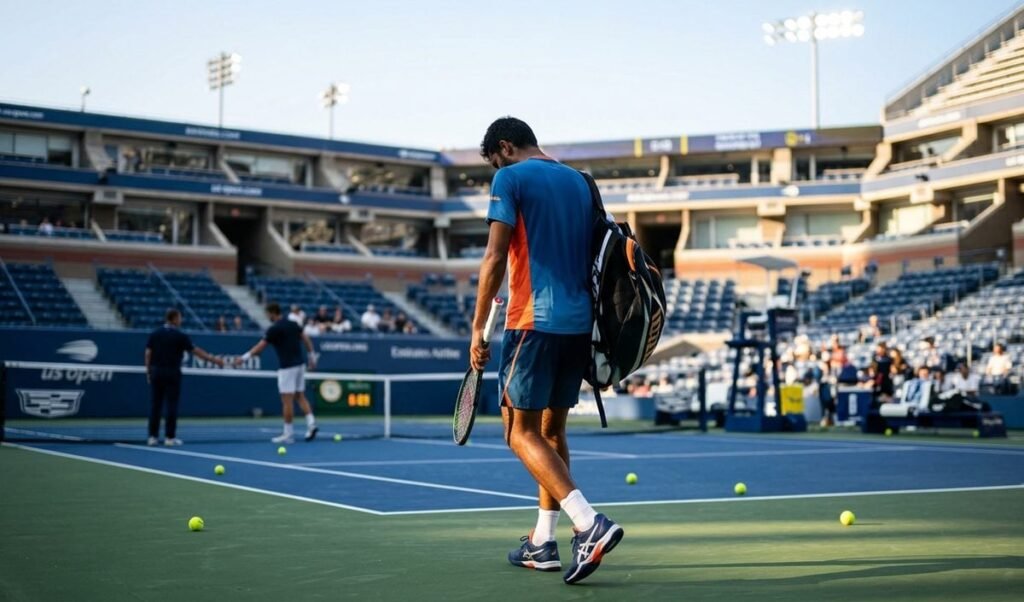 Sumit Nagal अमेरिकी ओपन से बाहर, US Open क्वालीफायर के पहले दौर में हारे Sumit Nagal अमेरिकी ओपन से बाहर, US Open क्वालीफायर के पहले दौर में हारे