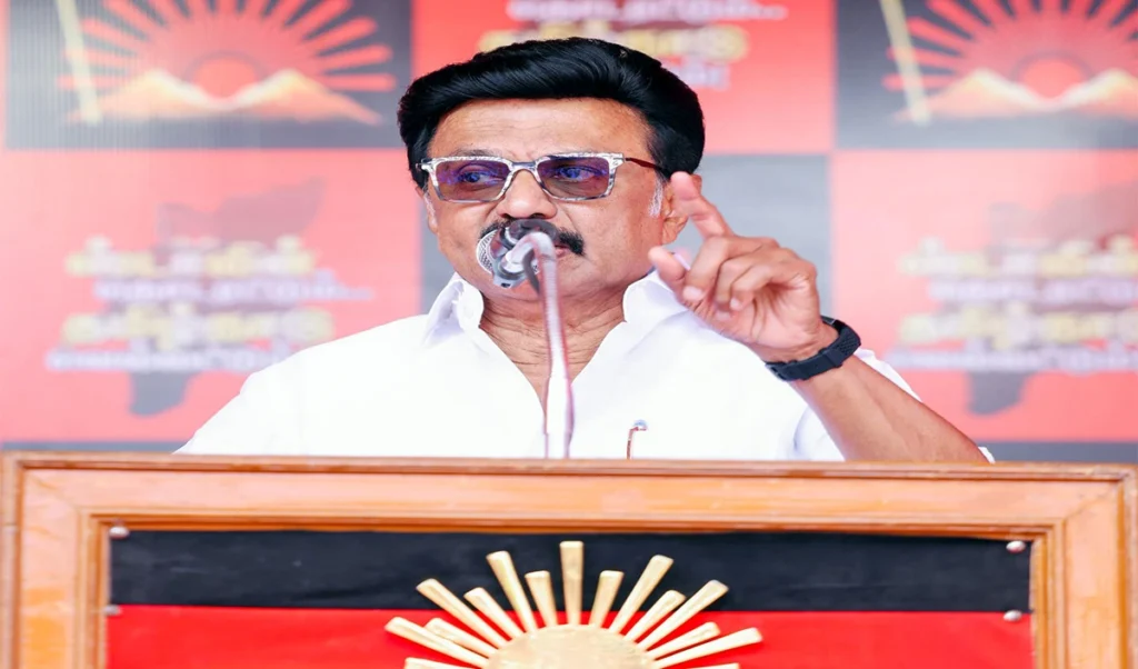 TN Agriculture Budget सिर्फ CM Vijay की तारीफ, किसानों के सूखे की अनदेखी: MK Stalin का तीखा हमला TN Agriculture Budget सिर्फ CM Vijay की तारीफ, किसानों के सूखे की अनदेखी: MK Stalin का तीखा हमला