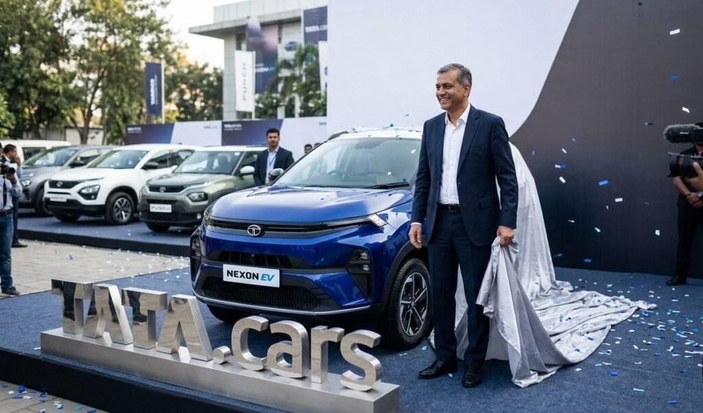Tata Motors ने पेश की नई ब्रांड पहचान TATA.cars, सभी यात्री वाहन एक मंच पर Tata Motors ने पेश की नई ब्रांड पहचान TATA.cars, सभी यात्री वाहन एक मंच पर