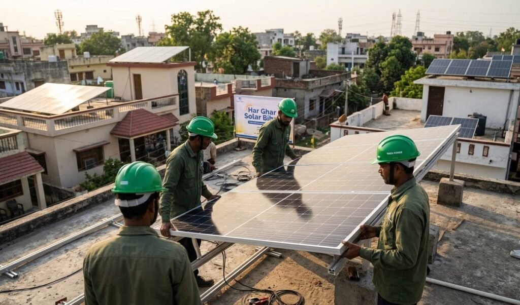 Tata Power ने Bihar में शुरू किया 'हर घर सोलर' अभियान, 5 लाख छतों पर लगेंगे प्लांट