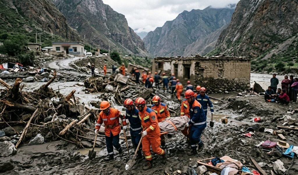 Tibet Flash Flood से भारी तबाही, 7 की मौत और 260 विदेशियों समेत 554 लोग लापता Tibet Flash Flood से भारी तबाही, 7 की मौत और 260 विदेशियों समेत 554 लोग लापता