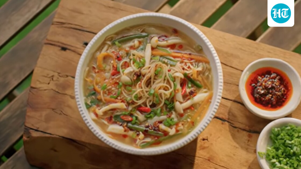 Try this delicious veg burnt-garlic noodle soup by Sanjyot Keer for a comforting dish in the monsoon: See preparation Try this delicious veg burnt-garlic noodle soup by Sanjyot Keer for a comforting dish in the monsoon: See preparation