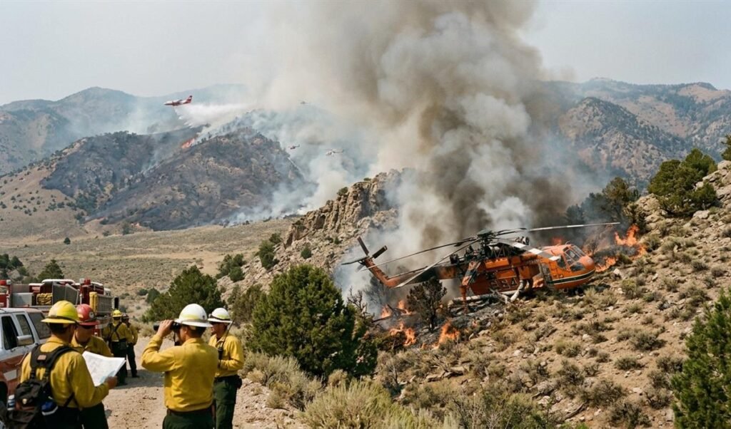 US Wildfire: उताह में सिकोरस्की हेलीकॉप्टर क्रैश, ओरेगन में चालक की जान गई US Wildfire: उताह में सिकोरस्की हेलीकॉप्टर क्रैश, ओरेगन में चालक की जान गई