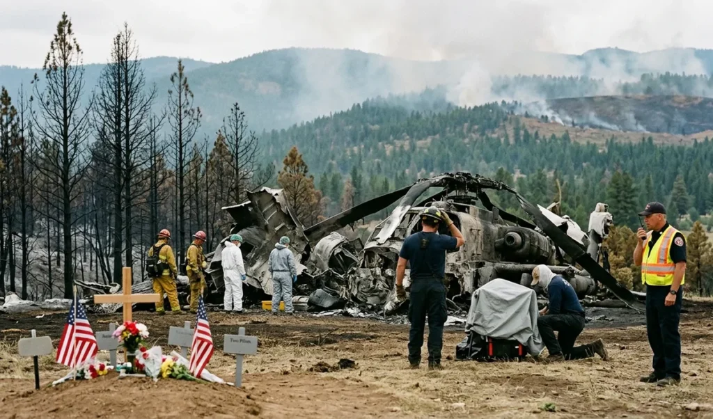 Utah helicopter crash में दो पायलटों की मौत, जंगल की आग बुझाने का चल रहा था अभियान Utah helicopter crash में दो पायलटों की मौत, जंगल की आग बुझाने का चल रहा था अभियान