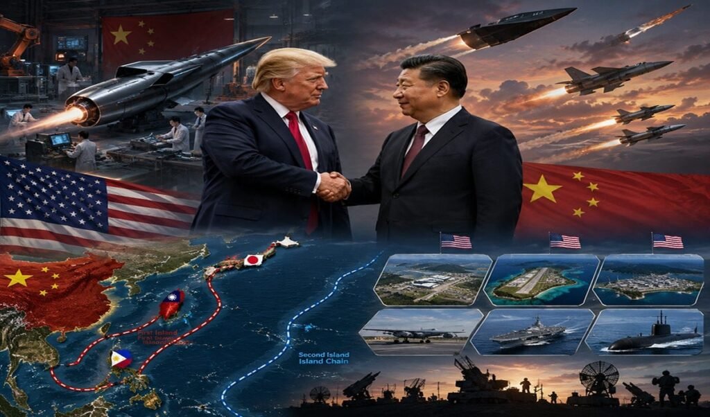 china us cold war hypersonic weapons trump xi jinping pacific war