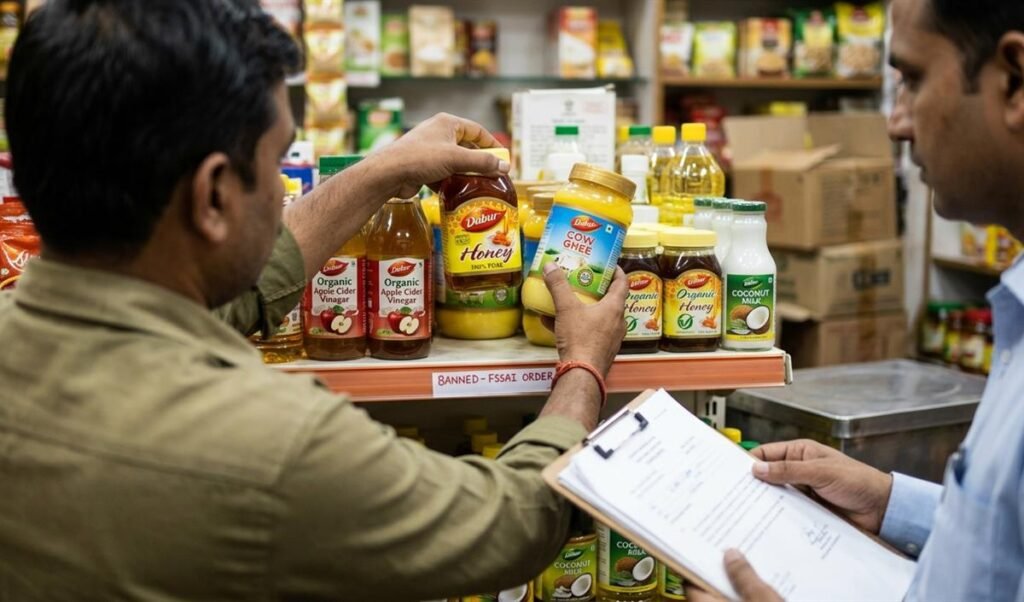 fssai bans sale of dabur products over misleading purity claims