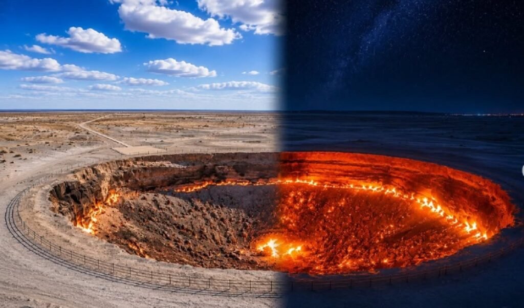 gateway to hell in turkmenistan where fire not gone out since 1971 know truth about karakum desert
