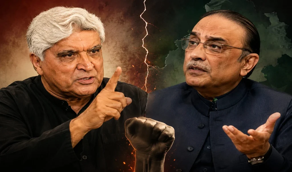 javed akhtar slams asif ali zardari over remarks on hindu minority