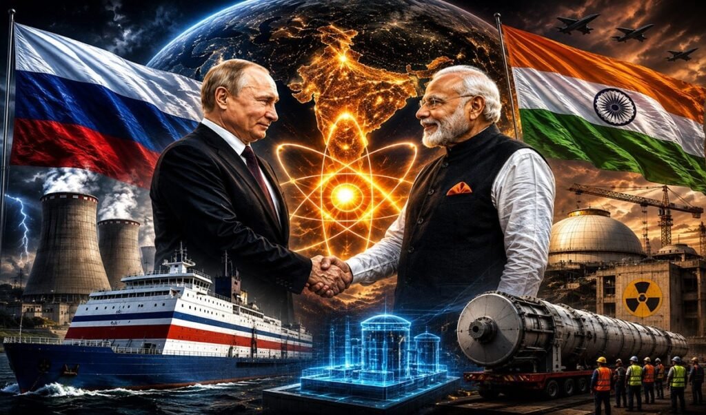 modi putin friendship india russia nuclear energy strategic partnership