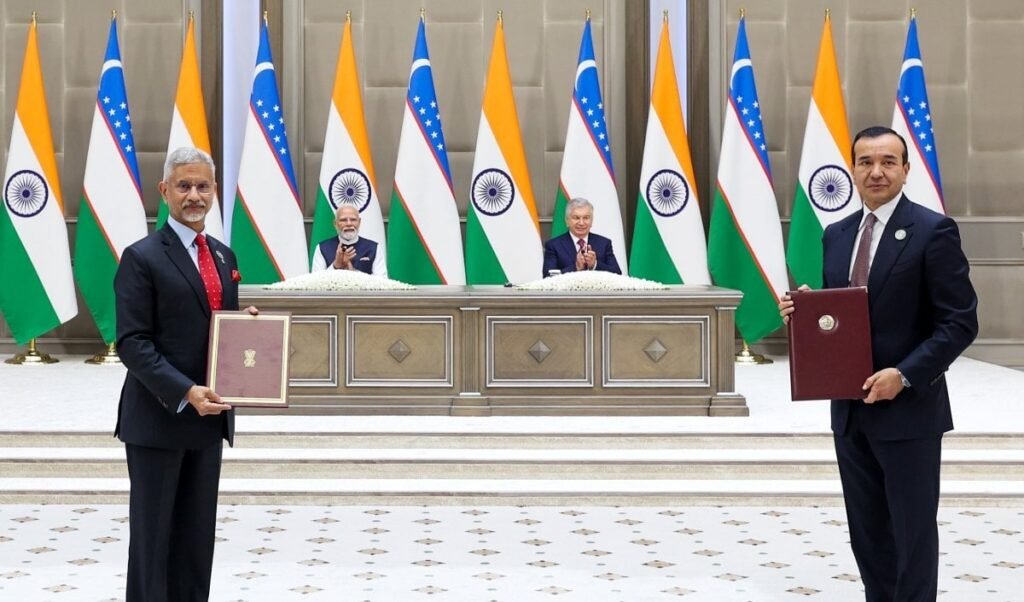 narendra modi and shavkat mirziyoyev agree on ai and space cooperation narendra modi and shavkat mirziyoyev agree on ai and space cooperation