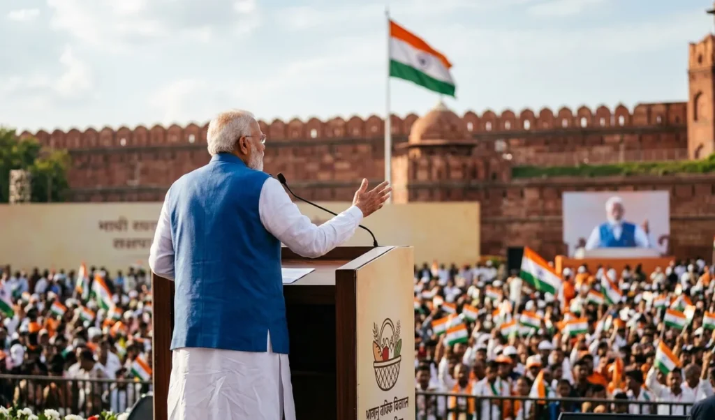 pm modi urges farmers to adopt chemical free farming under sapta dhara