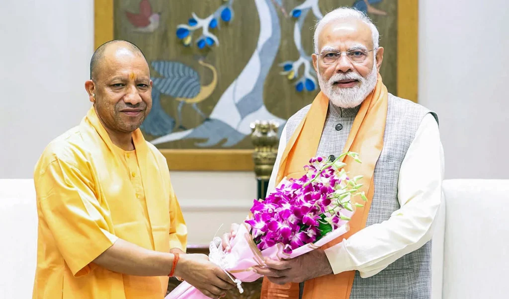 yogi adityanath modi nitin nabin bjp mission up 2027 election strategy yogi adityanath modi nitin nabin bjp mission up 2027 election strategy