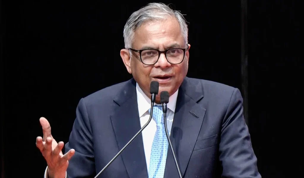 एन चंद्रशेखरन ने टाटा संस के चेयरमैन पद से दिया इस्तीफा, नहीं मांगेंगे अगला कार्यकाल एन चंद्रशेखरन ने टाटा संस के चेयरमैन पद से दिया इस्तीफा, नहीं मांगेंगे अगला कार्यकाल