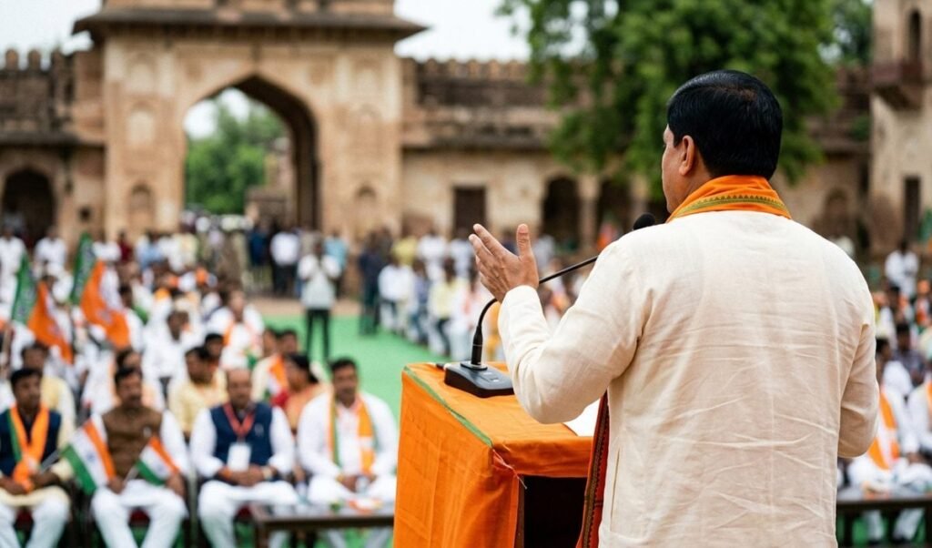 ओरछा में BJP कार्यसमिति की बैठक में बोले CM Mohan Yadav, कांग्रेस ने हमेशा मुसलमानों को वोट बैंक बनाया ओरछा में BJP कार्यसमिति की बैठक में बोले CM Mohan Yadav, कांग्रेस ने हमेशा मुसलमानों को वोट बैंक बनाया