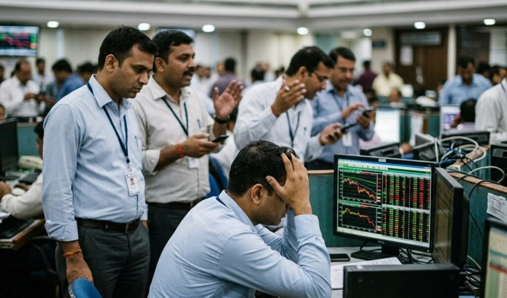 कच्चे तेल में तेजी के बीच शुरुआती कारोबार में सेंसेक्स 226 अंक टूटा, निफ्टी भी फिसला कच्चे तेल में तेजी के बीच शुरुआती कारोबार में सेंसेक्स 226 अंक टूटा, निफ्टी भी फिसला