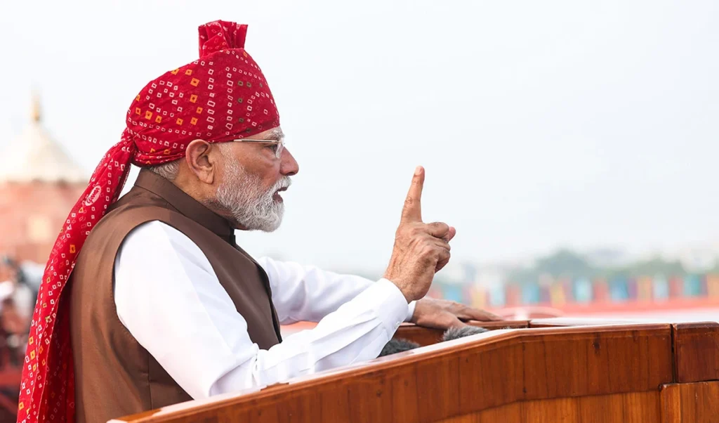प्रधानमंत्री मोदी का लालकिले से 'विकसित भारत' का संकल्प