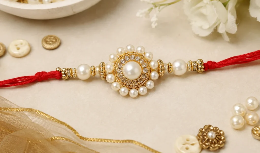 बाजार की राखियों से कहीं ज्यादा खास है Homemade Rakhi! बटन और मोतियों से लाएं चमक, जानें step-by-step बनाने का तरीका बाजार की राखियों से कहीं ज्यादा खास है Homemade Rakhi! बटन और मोतियों से लाएं चमक, जानें step-by-step बनाने का तरीका