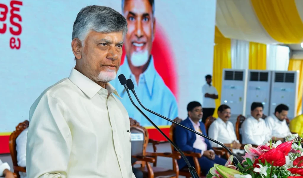 भारत खुशकिस्मत, परखी हुई Leadership मिली: CM Naidu ने Bogapuram में PM Modi की जमकर तारीफ की भारत खुशकिस्मत, परखी हुई Leadership मिली: CM Naidu ने Bogapuram में PM Modi की जमकर तारीफ की
