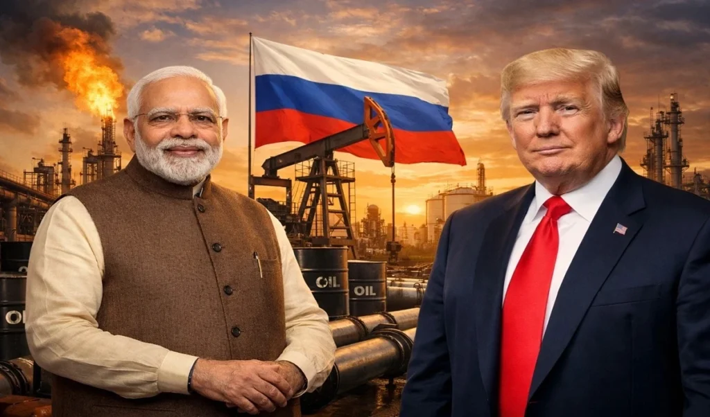 हो गया खेल! भारत को रोककर खुद रूसी तेल खरीद रहा अमेरिका? हो गया खेल! भारत को रोककर खुद रूसी तेल खरीद रहा अमेरिका?