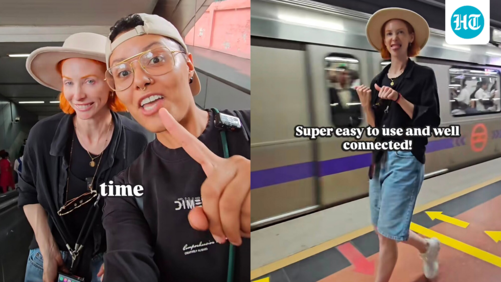 ‘Cleaner and safer’: Foreign tourists praise Delhi Metro over Western underground systems ‘Cleaner and safer’: Foreign tourists praise Delhi Metro over Western underground systems