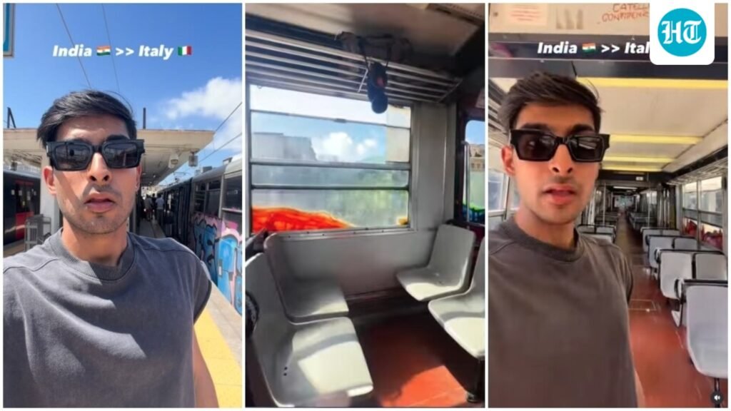‘India is far superior to Italy’: Indian man complains after bad experience on Naples train with no AC ‘India is far superior to Italy’: Indian man complains after bad experience on Naples train with no AC