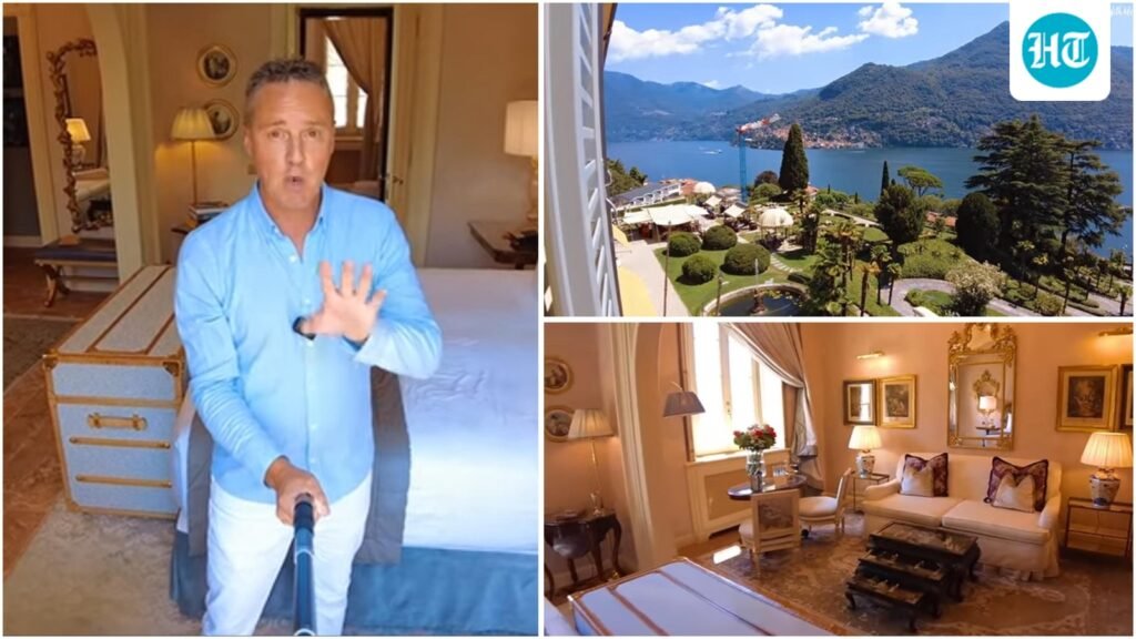 ₹97,000 for a 2-hour boat ride, ₹5.4 lakh for one night: British YouTuber reveals eye-watering prices at Lake Como hotel