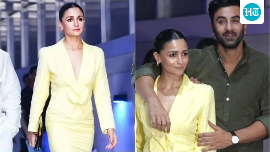 Alia Bhatt brings 1997 Givenchy couture into 2026 with a butter yellow look, sharp tailoring and cute statement bow