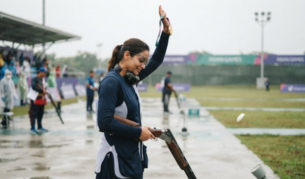 Asian Games 2026: Neeru Dhanda ने जीता पहला व्यक्तिगत Gold, Trap Shooting में रचा इतिहास Asian Games 2026: Neeru Dhanda ने जीता पहला व्यक्तिगत Gold, Trap Shooting में रचा इतिहास