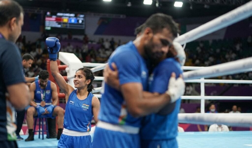 Asian Games Boxing: Parveen Hooda और Ankush Panghal फाइनल में, Narender को Bronze Asian Games Boxing: Parveen Hooda और Ankush Panghal फाइनल में, Narender को Bronze
