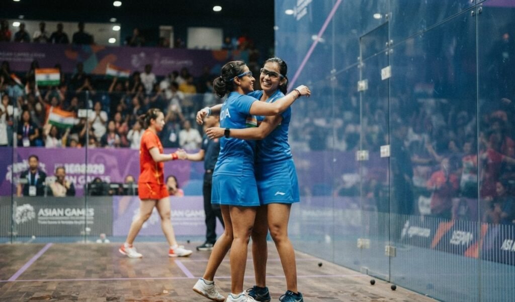 Asian Games Squash: भारतीय पुरुष और महिला टीमों ने China को हराकर की दमदार शुरुआत