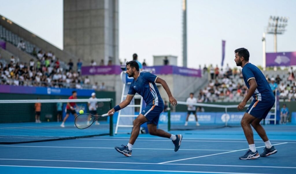Asian Games में भारत की पुरुष Soft Tennis टीम Mongolia को 3-0 से हराकर Quarter Final में पहुंची Asian Games में भारत की पुरुष Soft Tennis टीम Mongolia को 3-0 से हराकर Quarter Final में पहुंची