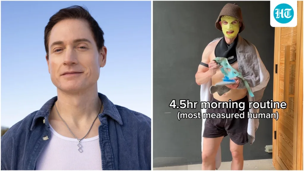 Bryan Johnson shares his morning routine to ‘achieve immortality by 2039’: From same breakfast everyday to red light cap Bryan Johnson shares his morning routine to ‘achieve immortality by 2039’: From same breakfast everyday to red light cap