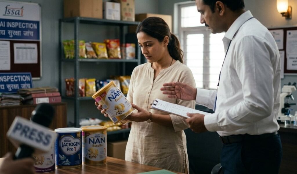 FSSAI ने Nestle India के 3 बेबी फूड प्रोडक्ट्स पर शुरू की कानूनी कार्रवाई FSSAI ने Nestle India के 3 बेबी फूड प्रोडक्ट्स पर शुरू की कानूनी कार्रवाई