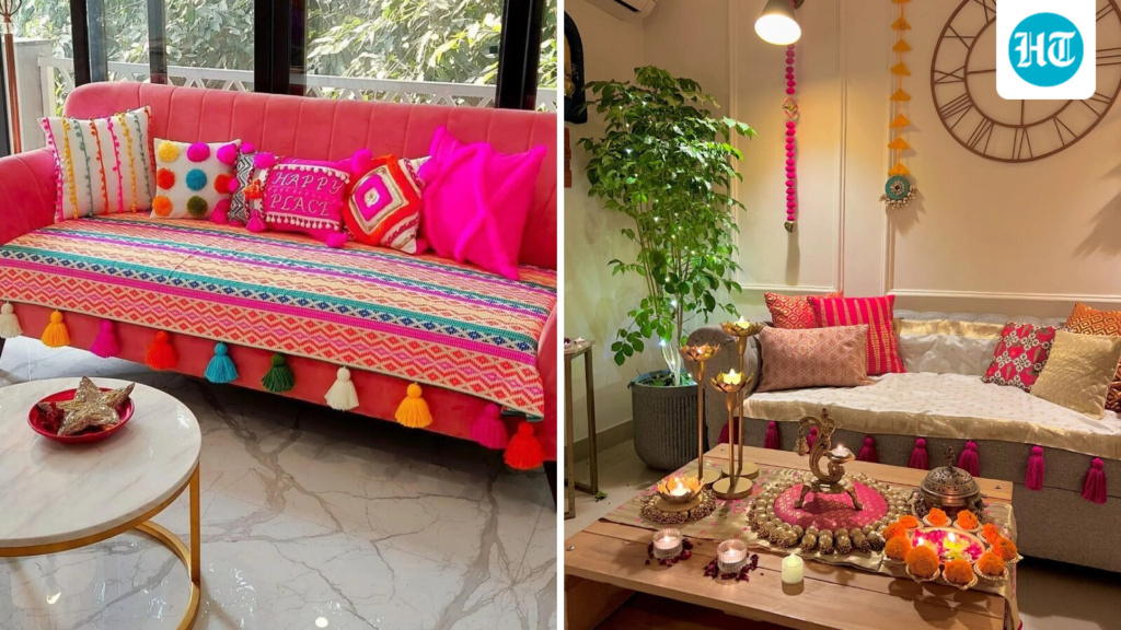 Festival ready or not? 5 bold textile swaps that can instantly make your home look festive Festival ready or not? 5 bold textile swaps that can instantly make your home look festive