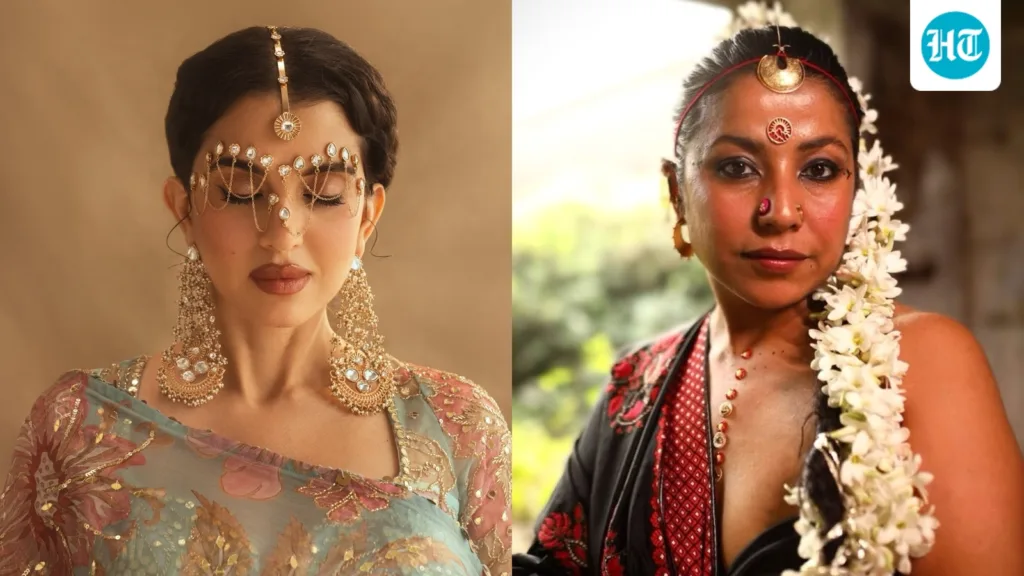 Festive fashion alert: The bindi is getting its maximalist moment, from stones and jewel upgrades to gothic vibes Festive fashion alert: The bindi is getting its maximalist moment, from stones and jewel upgrades to gothic vibes