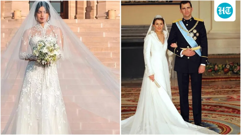 Friday Fashion Flashback: 5 most expensive wedding dresses ever, from Priyanka Chopra to Queen Letizia of Spain Friday Fashion Flashback: 5 most expensive wedding dresses ever, from Priyanka Chopra to Queen Letizia of Spain