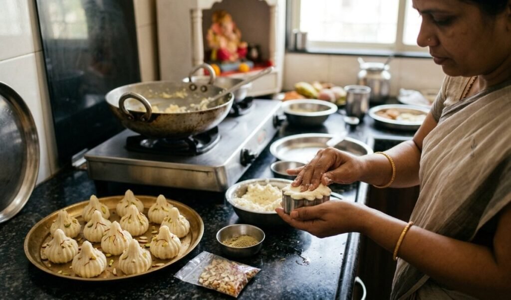 Ganesh Utsav के छठे दिन बप्पा के लिए तैयार करें Paneer Modak, बेहद सरल है रेसिपी Ganesh Utsav के छठे दिन बप्पा के लिए तैयार करें Paneer Modak, बेहद सरल है रेसिपी