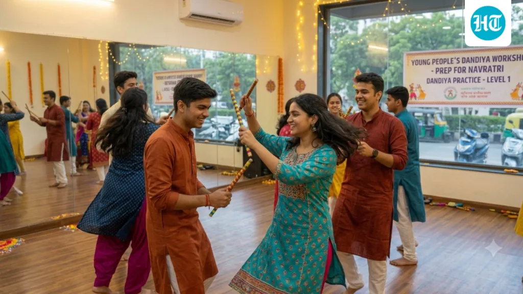 Garba-dandiya classes begin in Delhi: What would you pay to perfect pace and dance moves? Here’s were to learn in NCR Garba-dandiya classes begin in Delhi: What would you pay to perfect pace and dance moves? Here’s were to learn in NCR