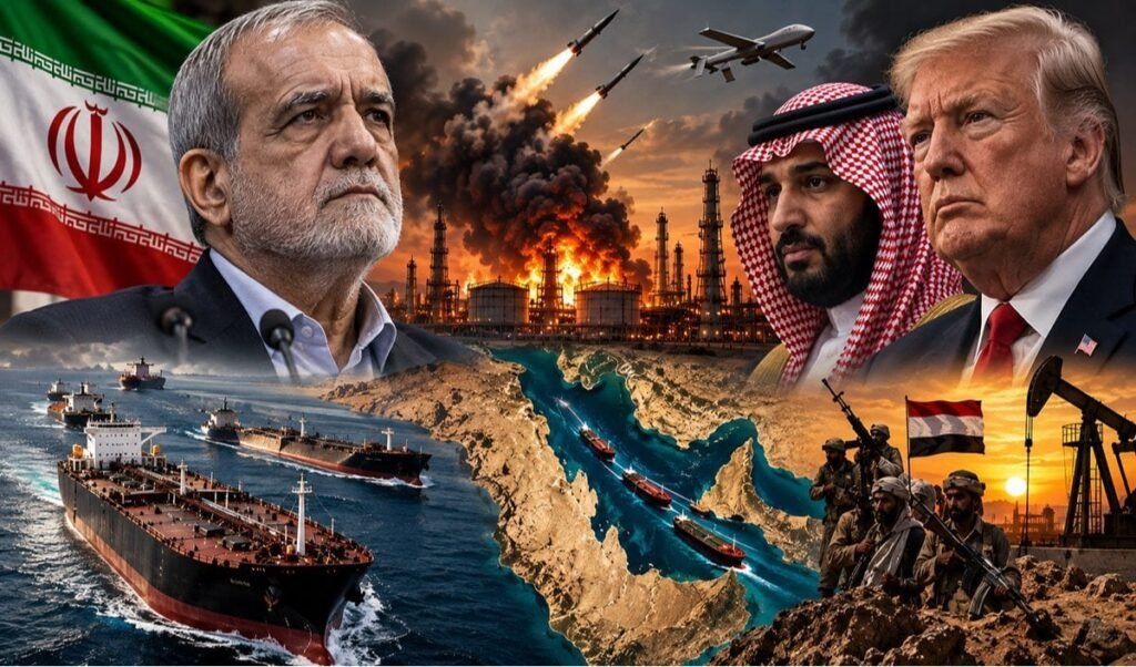Hormuz बंद, Bab el-Mandeb पर Houthis का कब्जा, Saudi Arabia पर दे दनादन हमले, दुनिया की बढ़ी टेंशन Hormuz बंद, Bab el-Mandeb पर Houthis का कब्जा, Saudi Arabia पर दे दनादन हमले, दुनिया की बढ़ी टेंशन