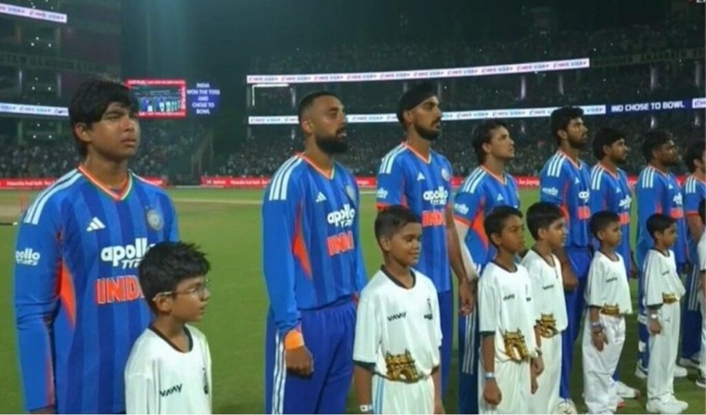 IND vs AFG T20 से पहले Arun Jaitley Stadium में पहली बार बजा Vande Mataram IND vs AFG T20 से पहले Arun Jaitley Stadium में पहली बार बजा Vande Mataram