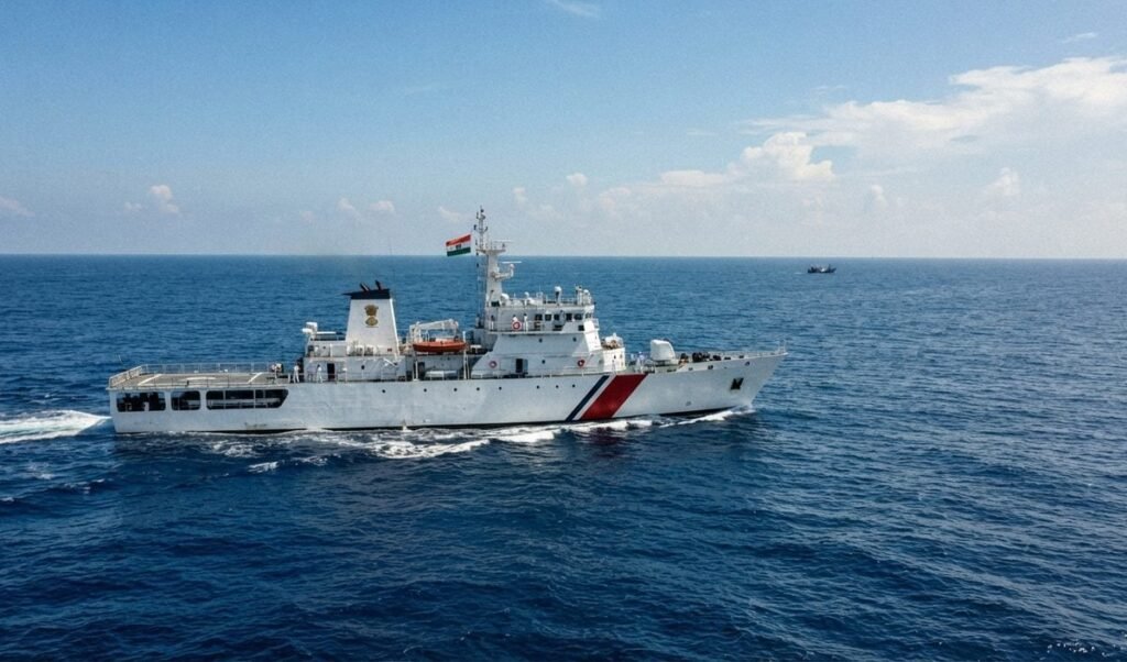 Indian Coast Guard ने अरब सागर में पकड़ी ईरानी नौका, 3000 करोड़ रुपये के Drugs जब्त Indian Coast Guard ने अरब सागर में पकड़ी ईरानी नौका, 3000 करोड़ रुपये के Drugs जब्त