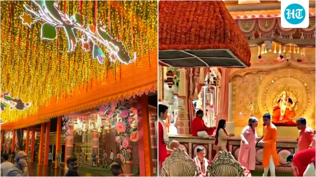 Inside Ambani family’s grand Ganesh Chaturthi celebrations at Antilia with stunning lights and elaborate floral decor Inside Ambani family’s grand Ganesh Chaturthi celebrations at Antilia with stunning lights and elaborate floral decor
