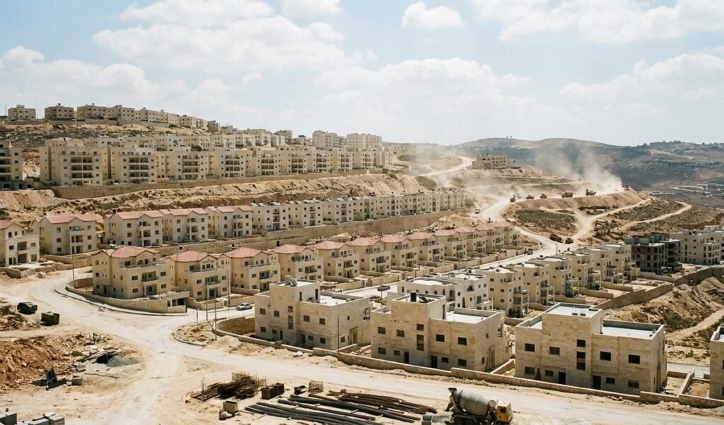Israel की E1 settlement योजना पर बढ़ा विवाद, UK ने आयात पर लगाया कड़ा प्रतिबंध Israel की E1 settlement योजना पर बढ़ा विवाद, UK ने आयात पर लगाया कड़ा प्रतिबंध