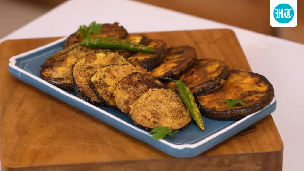 Looking for a new way to prepare baingan? Chef Kunal Kapur shares his rustic, crispy eggplant kachdi recipe