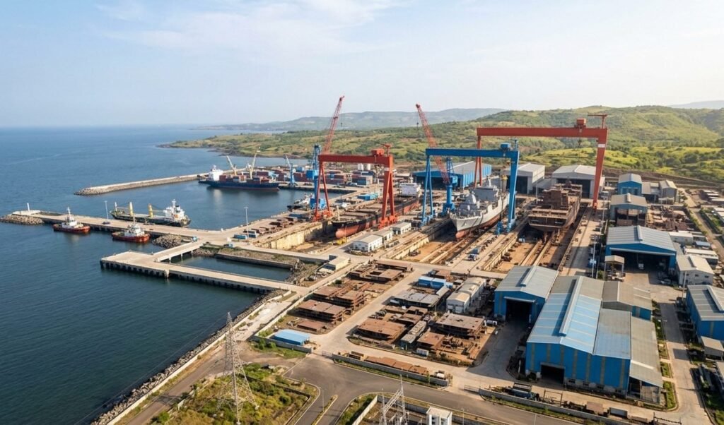MDL रायगढ़ के Dighi Port पर 27000 करोड़ रुपये में बनाएगी देश का सबसे बड़ा शिपयार्ड