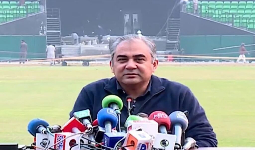 Pakistan Cricket में मचे घमासान पर Mohsin Naqvi का बड़ा बयान, दिग्गजों की आलोचना पर बोले- अपना रिकॉर्ड देखें पूर्व खिलाड़ी Pakistan Cricket में मचे घमासान पर Mohsin Naqvi का बड़ा बयान, दिग्गजों की आलोचना पर बोले- अपना रिकॉर्ड देखें पूर्व खिलाड़ी