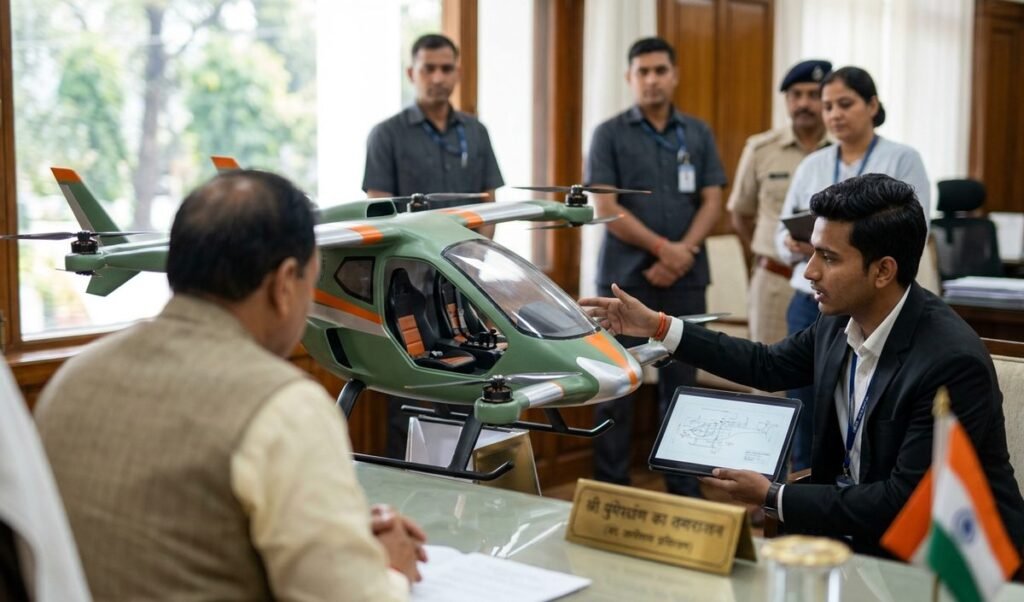 Pushkar Singh Dhami ने Flying Car स्टार्टअप के लिए सरकारी सहायता के दिए निर्देश Pushkar Singh Dhami ने Flying Car स्टार्टअप के लिए सरकारी सहायता के दिए निर्देश