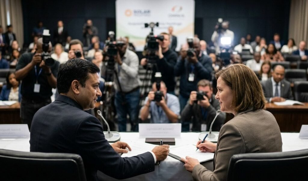 Solar Industries करेगी Omnia Holdings का अधिग्रहण, 12,951 करोड़ में हुई ऑल-कैश डील Solar Industries करेगी Omnia Holdings का अधिग्रहण, 12,951 करोड़ में हुई ऑल-कैश डील