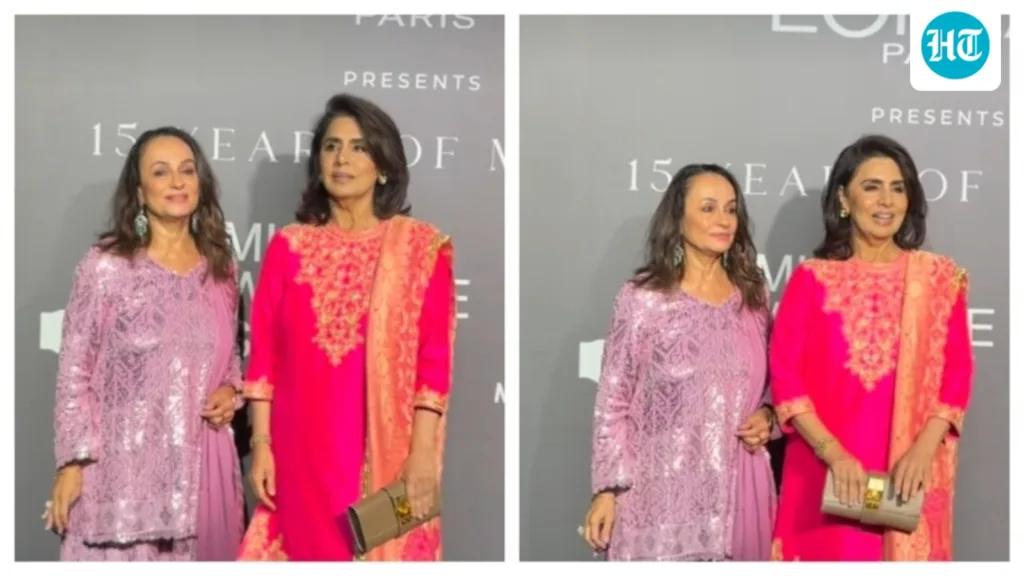 Soni Razdan and Neetu Kapoor at Manish Malhotra’s Mijwan show serve festive style inspiration in stylish ethnic looks