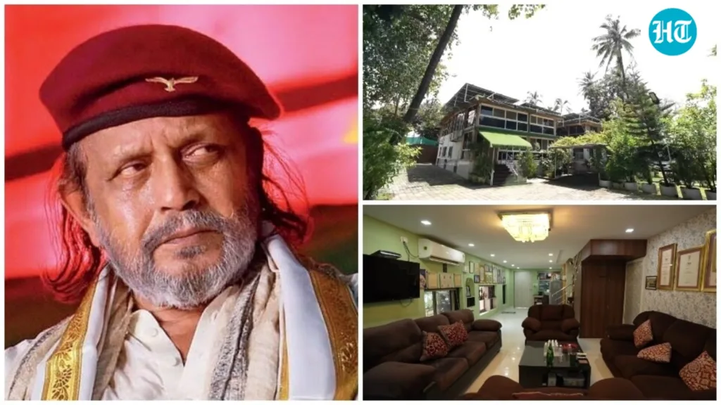 Step inside Mithun Chakraborty’s 1.5-acre Madh Island bungalow featuring sprawling gardens and cottages